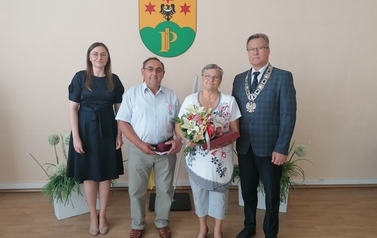 Państwo Danuta i Władysław Oleszek