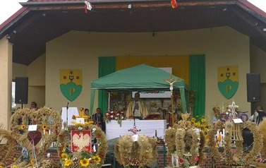 Scena dożynkowa 
