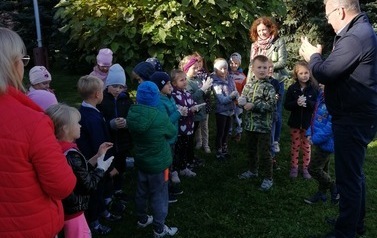 Dzieci biorące udział w akcji Pola Nadziei. 