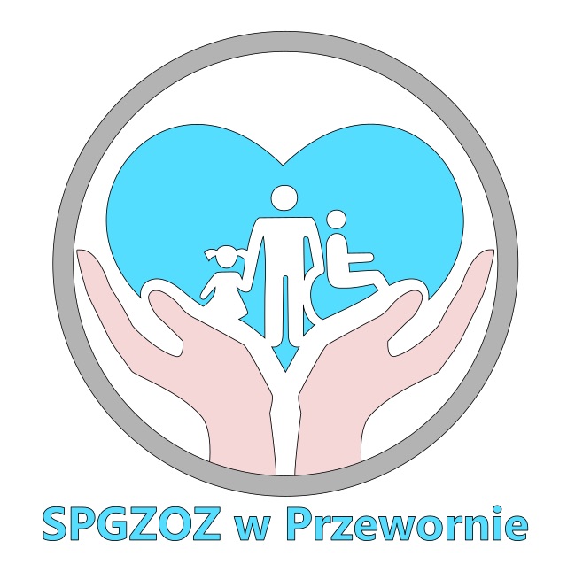 Logo Samodzielnego Publicznego Gminnego Zespołu Opieki Zdrowotnej w Przewornie. 
