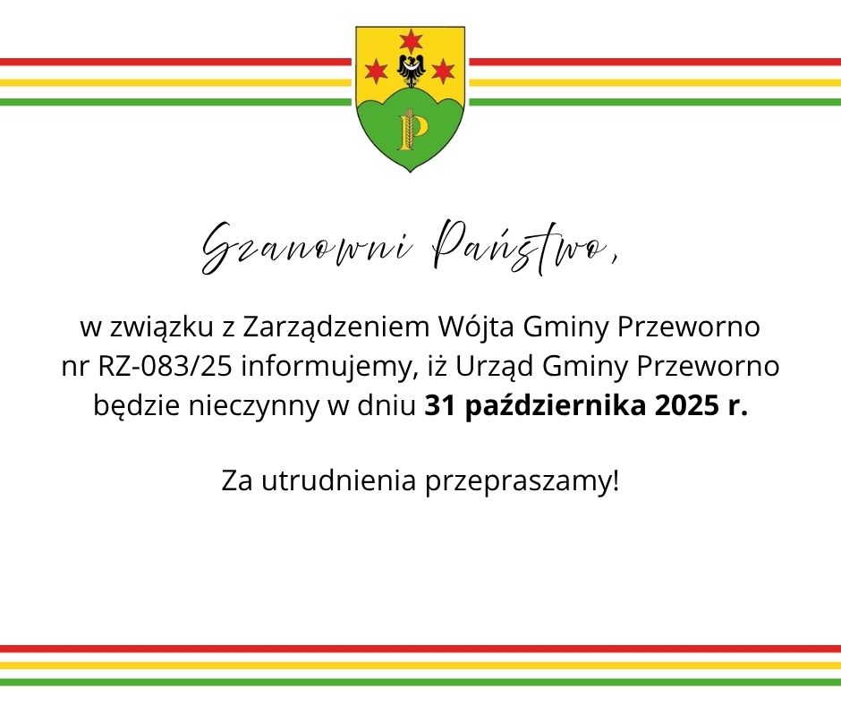Urząd nieczynny 31.10.2025 r._grafika