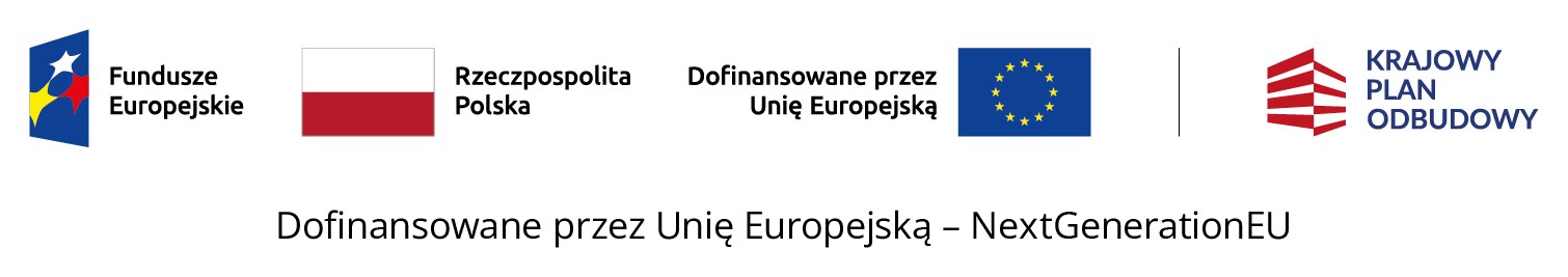 „Utworzenie żłobka na 16 miejsc opieki dla dzieci w wieku do lat 3 w miejscowości Jegłowa przy ul. Janusza Korczaka 6A”, współfinansowane w ramach Programu rozwoju instytucji opieki nad dziećmi w wieku do lat 3 „Aktywny Maluch 2022-2029” (poprzednia nazwa: MALUCH+ 2022–2029), inwestycja A4.2.1 w ramach Krajowego Planu Odbudowy i Zwiększenia Odporności (KPO).