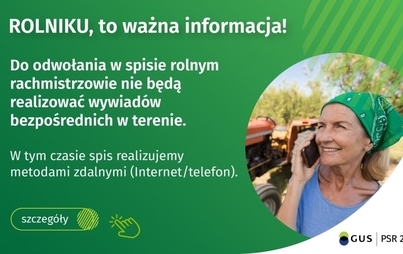 Zdjęcie do Powszechny Spis Rolny 