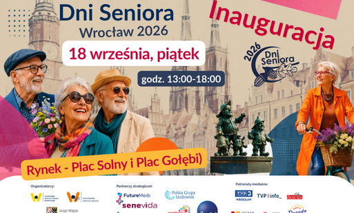 Plakat Dni Seniora Wrocław 2026