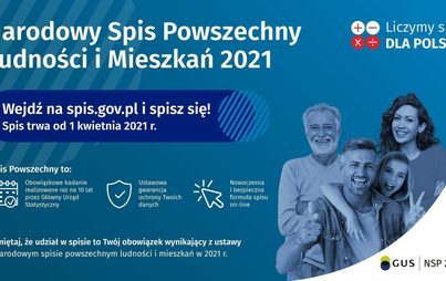 Zdjęcie do Narodowy Spis Powszechny Ludności i Mieszkań 2021